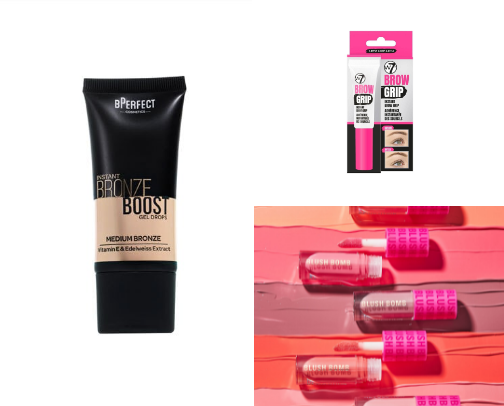 Lazy girl beauty routine cover photo collage