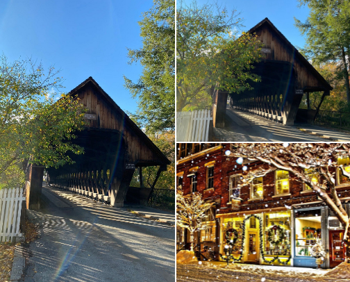 All Things Fall: Gentle Northeast Travel cover photo collage