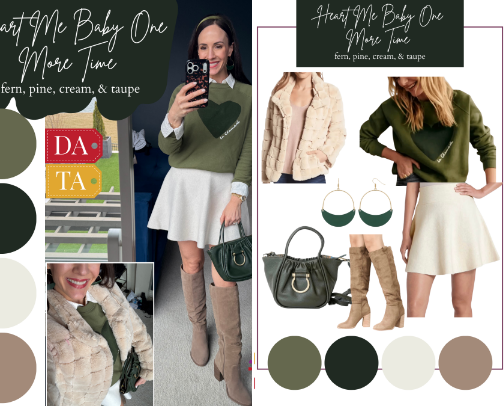 Heart Me Baby One More Time cover photo collage