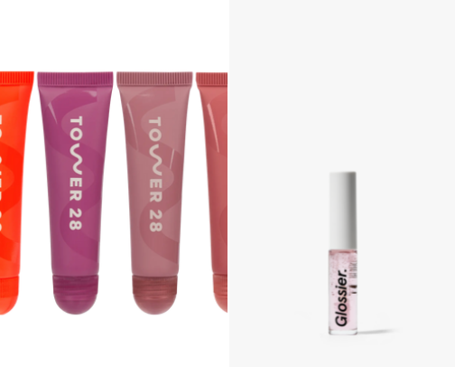 Makeup and perfume for you cover photo collage
