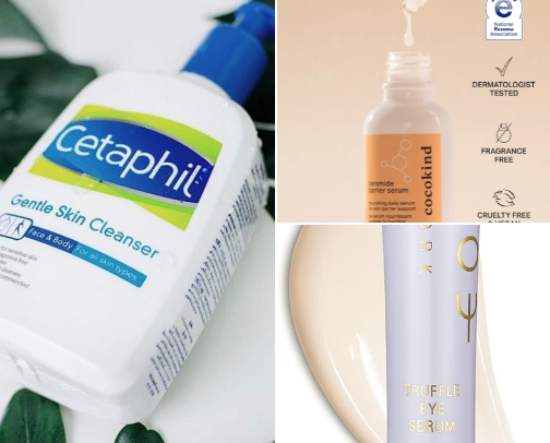 Beauty Products I love cover photo collage