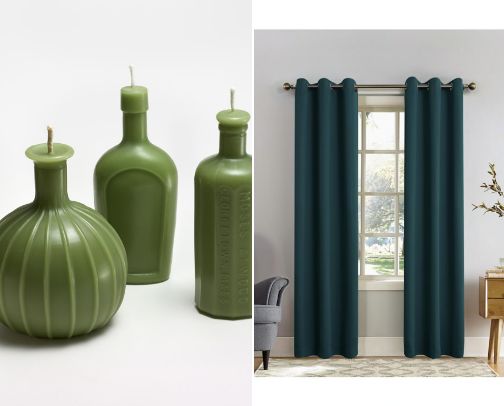 Home Decoration with elegan motif cover photo collage