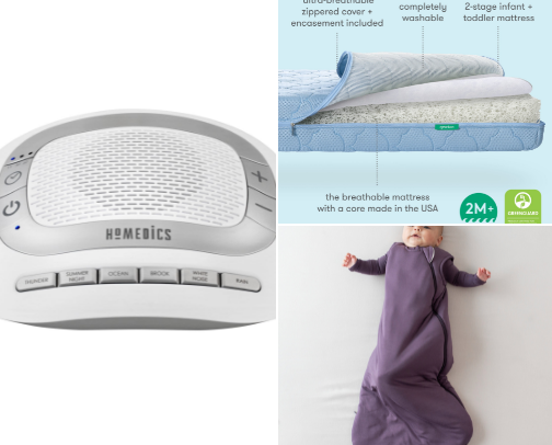 Items I’d buy again as a first time mom cover photo collage