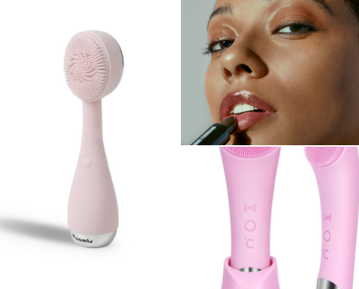 One of My favorite beauty products, it deep clean vibrates and cleans feels like your face  and body is getting deep clean and a massage at same time! cover photo collage