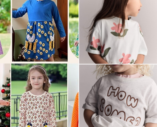 Kindergarten Fashion cover photo collage