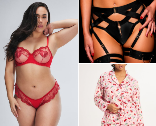 Favorite lingerie 🔥🫢🤌🏻Sexy bras,panties, sleepwear & pajamas cover photo collage