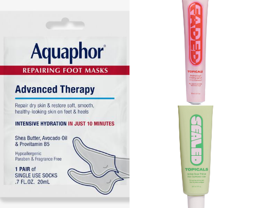 must-have healing skincare cover photo collage