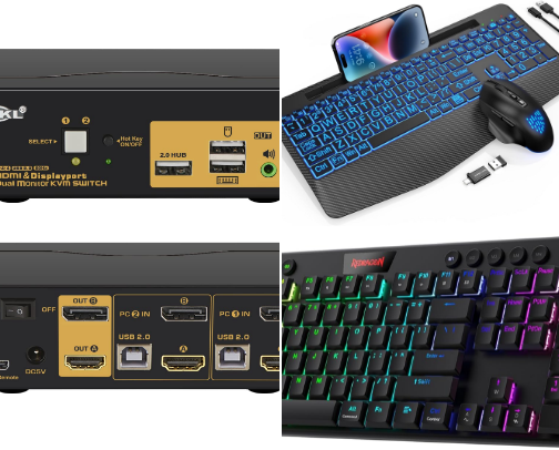 Remote Work Must-Haves: Office & Tech cover photo collage