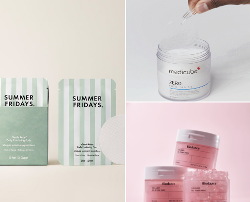 Aesthetician Approved Exfoliants for Every Skin Type (35+) cover photo collage