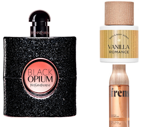 scents for the vanilla girlies 🫧 cover photo collage
