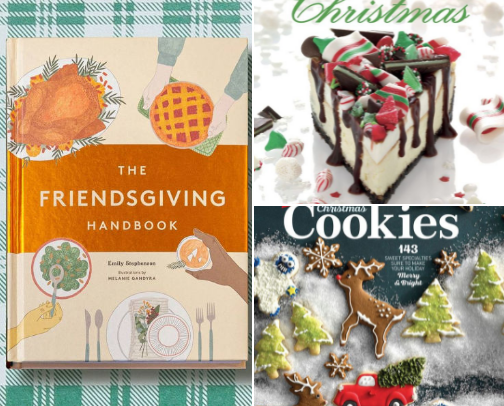 The Best Holiday Cookbooks: Thanksgiving & Christmas cover photo collage