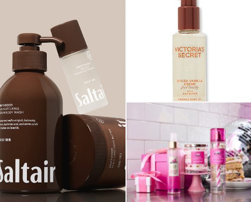 My fav body care cover photo collage