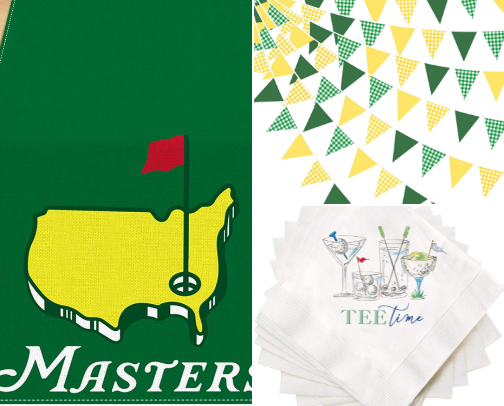 The Masters Watch Party Essentials cover photo collage