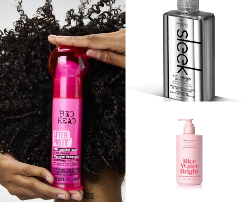 Smooth and Shiny Hair List cover photo collage