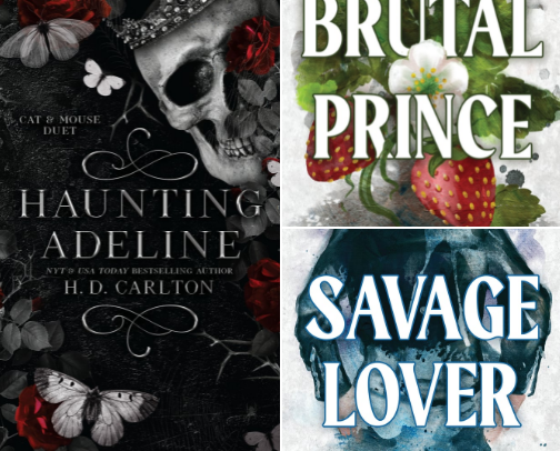 Dark Romance Books cover photo collage