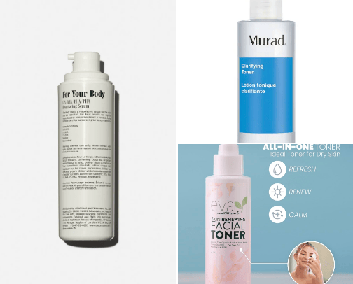 Produk Perawatan body and Face cover photo collage