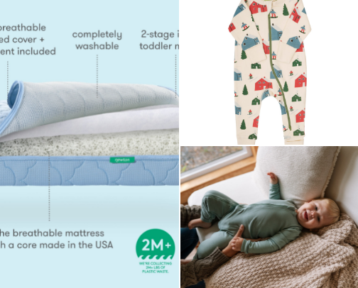 The “Keep It Simple” Baby Guide cover photo collage