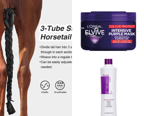 Horse wash cover photo collage