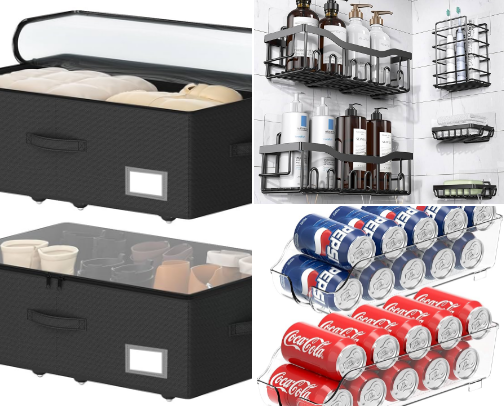 My favorite organization items cover photo collage