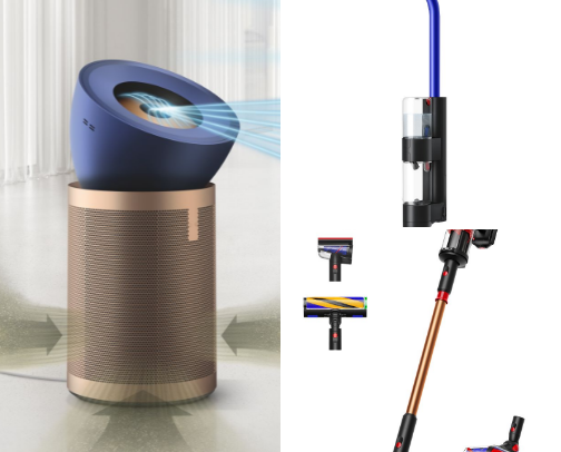 my favorite dyson products as a pet owner with sensitive skin and allergies cover photo collage