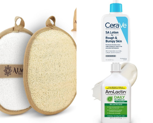 budget friendly: acne & KP skin cover photo collage