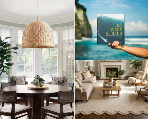 Coastal Eclectic Home cover photo collage