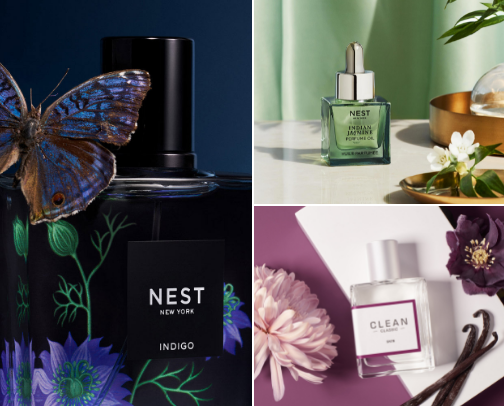 Fragrances - smell good, all day! cover photo collage