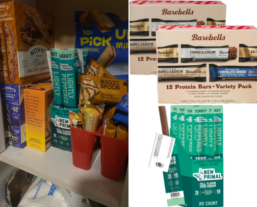 My favorite High Protein, Low Calorie snacks. cover photo collage