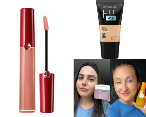 My favorite beauty recs cover photo collage