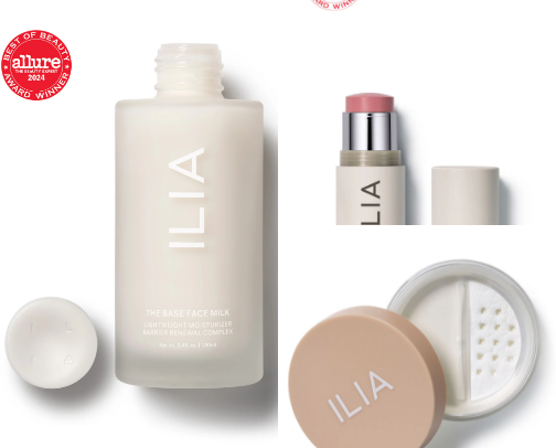 ILIA BEAUTY cover photo collage