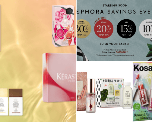 Sephora cover photo collage