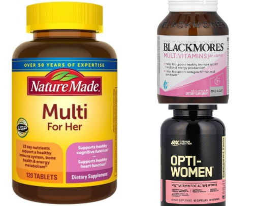 Best vitamins and suplements for women in 2025 cover photo collage