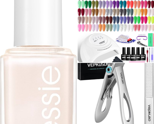 My favorite nail care products cover photo collage