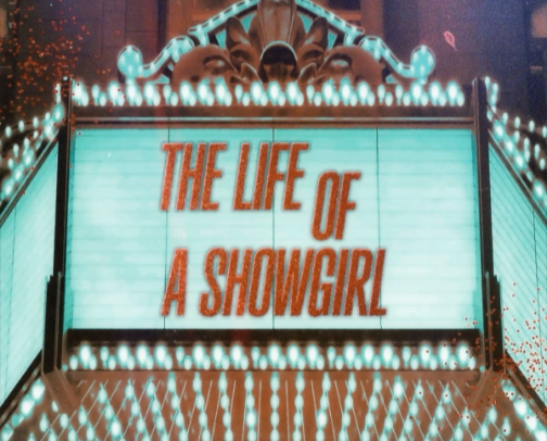 The Life of a Showgirl Reading List cover photo collage