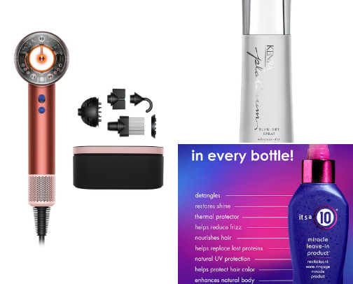 My favorite hair essentials ( from a professional) 💇🏼‍♀️ cover photo collage