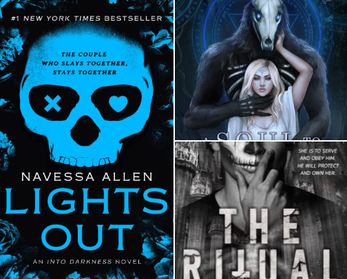 Dark Romance - book recs cover photo collage