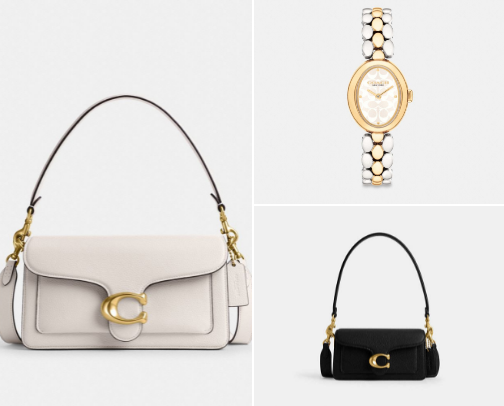 Coach Bags & Watches Worth the Splurge cover photo collage