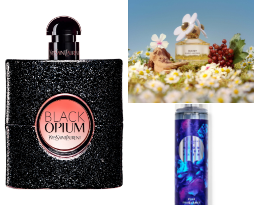 Favorite fragrances cover photo collage