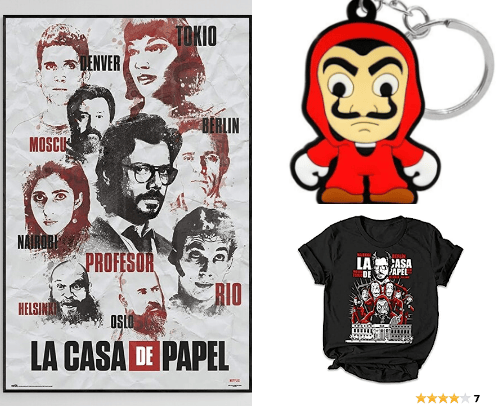 Money heist fan presents cover photo collage