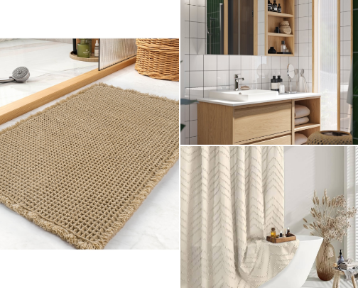 Bathroom Essentials cover photo collage