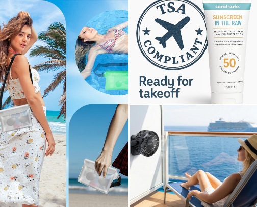 Cruise/Travel Essentials cover photo collage