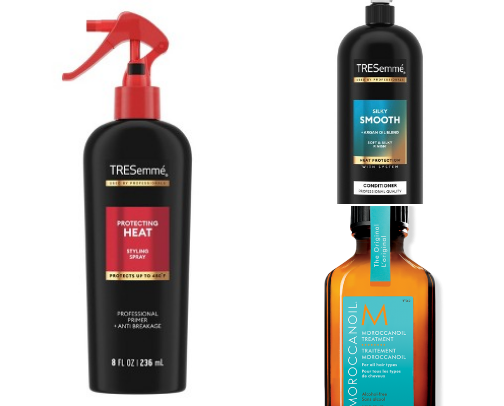 Hair care cover photo collage