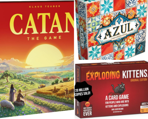 Family Board Game Favorites cover photo collage