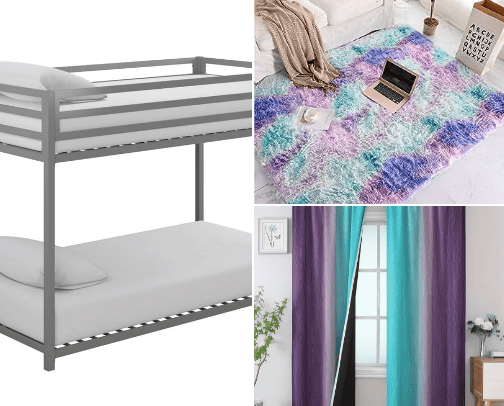 Girls Room Accessories cover photo collage
