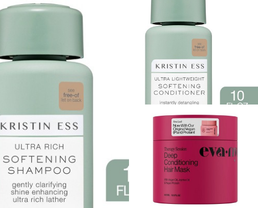 Updated hair care products <3 cover photo collage