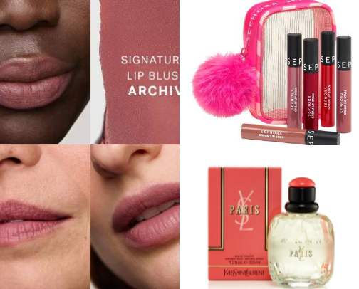 Sephora cover photo collage