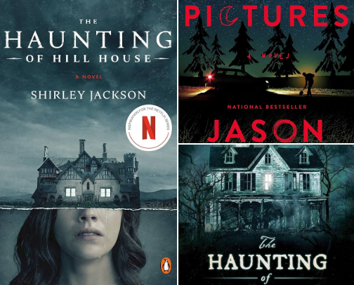 Spooky Books for Spooky Season cover photo collage