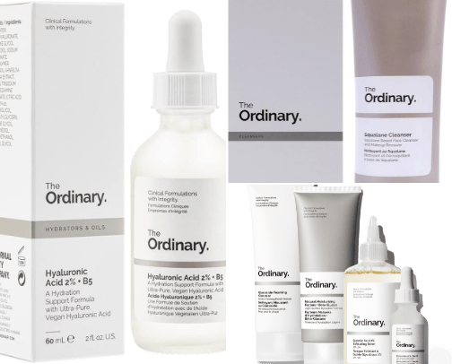 Skin care cover photo collage