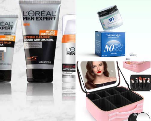 My favorite beauty recs cover photo collage