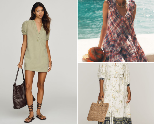 Effortless Cottage Inspired Clothing cover photo collage